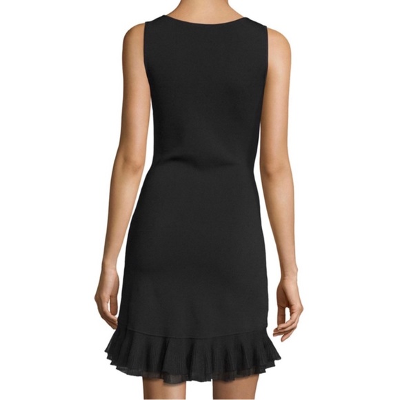 SOLD Theory Torylevina Black Ruffle Dress - Picture 2 of 9